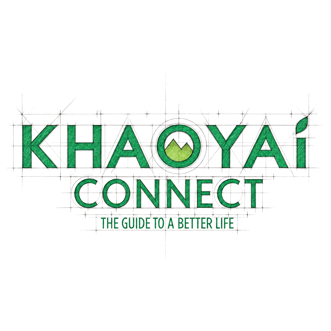 Khaoyai Connect logo construction